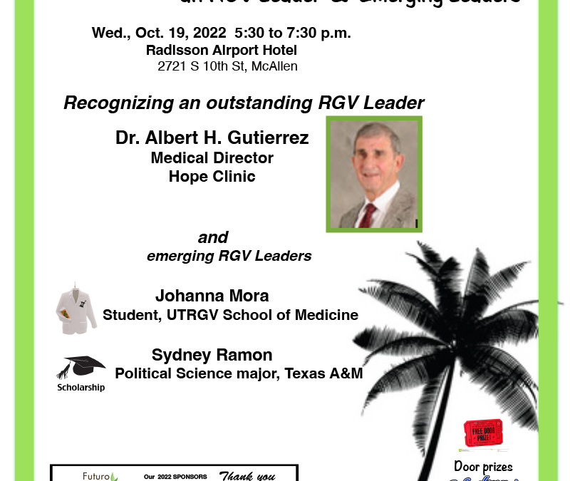 Recognizing an RGV Leader & Emerging Leaders